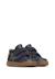 Baskets bébé en cuir et daim albus star à scratch Bleu-vert+Marron-marine 2 - vertbaudet enfant 