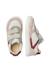 Baskets barefoot bébé en cuir et daim bimko à scratch Beige-rose+Marine-blanc crème 4 - vertbaudet enfant 