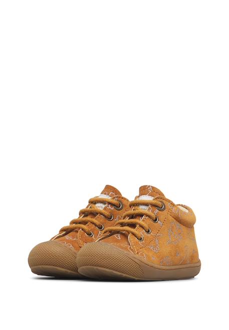 Chaussures premiers pas bébé garçon en daim cocoon Cognac-marron 5 - vertbaudet enfant 