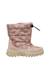 Bottes bébé fille en daim et tissu poznurr 3, imperméables Rose 1 - vertbaudet enfant 