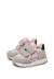Baskets bébé fille en cuir et daim nuppi à scratch Blanc-gris 5 - vertbaudet enfant 