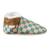 Chaussons bébé cuir souple damier Bleu 1 - vertbaudet enfant 