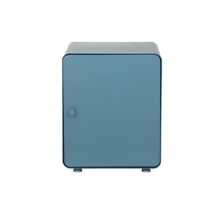 Table de chevet industrielle acier 1 porte - tribeca Beige+Bleu+Noir+Terracotta 9 - vertbaudet enfant 