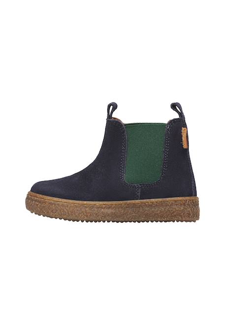 Bottines chelsea bébé en daim figus Anthracite-bleu+Bleu-vert+Marron-marine 8 - vertbaudet enfant 