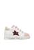 Baskets bébé en cuir et daim sasha Blanc-bleu clair+Blanc-rose 6 - vertbaudet enfant 