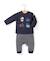 Ensemble pantalon + haut 100% coton bébé garçon Indigo 1 - vertbaudet enfant 
