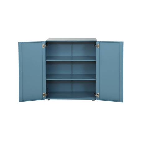 Commode armoire métal 2 portes - tribeca Beige+Bleu+Noir+Terracotta 12 - vertbaudet enfant 