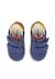Baskets bébé garçon en cuir et daim salazar 3 à scratch Bleu-rouge 4 - vertbaudet enfant 
