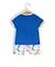 Ensemble short + haut 100% coton bébé garçon Bleu vif 2 - vertbaudet enfant 