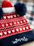 Bonnet minnie mouse enfant gamme noël en maille chaude extensible, taille unique Rose 4 - vertbaudet enfant 