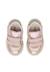 Baskets bébé fille en cuir et tissu amantea 2 à scratch Rose-platine 4 - vertbaudet enfant 