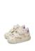 Baskets bébé fille en cuir wompa à scratch Blanc-lilas 5 - vertbaudet enfant 