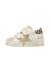 Baskets bébé fille en cuir et daim salazar 3 à scratch Or-marron clair 3 - vertbaudet enfant 
