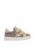 Baskets fille en daim imprimé léopard pinn à scratch Beige-marron 1 - vertbaudet enfant 
