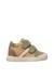 Baskets bébé garçon en daim simmis à scratch Marron-vert 1 - vertbaudet enfant 