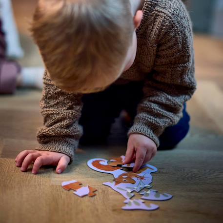 Puzzle Marron, blanc 2 - vertbaudet enfant 