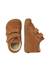 Chaussures barefoot bébé en cuir et daim sabby à scratch Bleu-orange+Cognac-gris foncé+Marron clair+Marron-vert olive 19 - vertbaudet enfant 