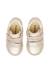 Baskets bébé fille en cuir salazar 3 à scratch Argent-rose 4 - vertbaudet enfant 