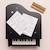 Piano à queue en bois fsc Noir, blanc 6 - vertbaudet enfant 