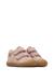 Chaussures barefoot bébé en cuir et daim sabby à scratch Cognac-gris foncé+Marron-vert olive+Rose poudré-rose 12 - vertbaudet enfant 