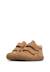 Chaussures premiers pas bébé fille en daim cocoon à scratch, broderies marguerites Marron-platine 5 - vertbaudet enfant 