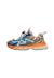 Baskets bébé garçon en tissu synthétique wave Marine-blanc-orange 3 - vertbaudet enfant 