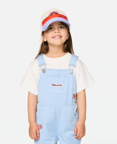 Salopette enfant road trip overalls Bleu ciel 1 - vertbaudet enfant 
