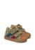 Baskets bébé garçon en cuir et daim gazer à scratch Marron-anthracite+Marron-vert 7 - vertbaudet enfant 