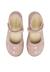Ballerines bébé fille en daim plinpi 2, broderies cœurs Rose-marron 4 - vertbaudet enfant 