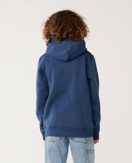 Sweat à capuche enfant classic surf Bleu marine clair 3 - vertbaudet enfant 