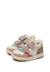 Baskets bébé fille en cuir et daim klip 4 à scratch Rose-platine 5 - vertbaudet enfant 