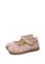 Ballerines bébé fille en daim plinpi 2, broderies cœurs Rose-marron 5 - vertbaudet enfant 