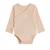 Lot de 3 bodies bébé manches longues ouverture croisée Rose 6 - vertbaudet enfant 