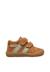 Chaussures barefoot enfant en cuir et daim sabby à scratch Cognac-gris foncé+Marron-vert olive+Rose poudré-rose 6 - vertbaudet enfant 