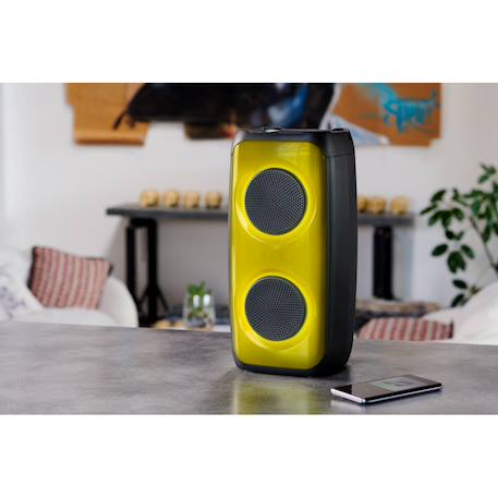 Enceinte enfant lumineuse avec support mobile Noir 1 - vertbaudet enfant 