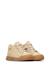 Baskets montantes bébé fille en daim lioris high à zip Beige-platine 2 - vertbaudet enfant 