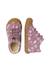 Chaussures premiers pas bébé fille en daim cocoon Gris foncé-violet+Magnolia-rose+Rose-rose clair 9 - vertbaudet enfant 