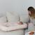 Lot de 3 langes bébé en mousseline classic stripes rose (70 x 70 cm) Rose 2 - vertbaudet enfant 