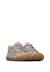 Chaussures premiers pas bébé fille en daim cocoon Gris foncé-violet+Magnolia-rose+Rose-rose clair 2 - vertbaudet enfant 
