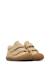 Chaussures premiers pas bébé fille en daim cocoon à scratch, broderies cœurs Rose-violet+Sable-cognac 7 - vertbaudet enfant 