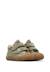 Chaussures premiers pas bébé garçon en daim cocoon à scratch Gris tourterelle-marron+Vert olive-marron 7 - vertbaudet enfant 