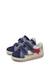 Baskets garçon en cuir et daim alnoite 2 à scratch Bleu marine-rouge 5 - vertbaudet enfant 