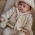 Moufles teddy sand flowers (0-3 mois) Beige+Beige 8 - vertbaudet enfant 