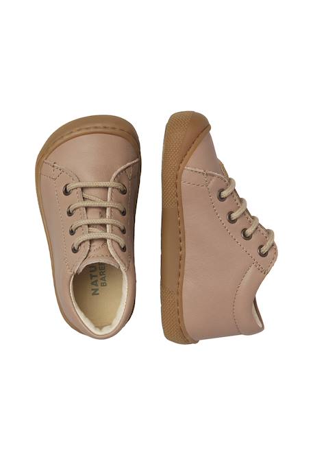 Chaussures barefoot bébé garçon en cuir amur Gris tourterelle+Marine 4 - vertbaudet enfant 