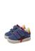 Baskets bébé garçon en cuir et daim salazar 3 à scratch Bleu-rouge 5 - vertbaudet enfant 