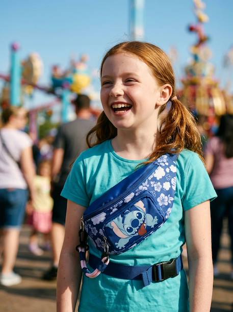 Sac banane stitch bleu à fermeture éclair, taille unique Bleu 2 - vertbaudet enfant 