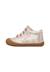 Chaussures premiers pas bébé fille en cuir cocoon Platine-rose 3 - vertbaudet enfant 