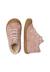 Chaussures premiers pas bébé fille en daim cocoon Beige-platine+Rose-magnolia 9 - vertbaudet enfant 