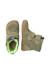 Bottines barefoot enfant en daim et tissu koddas à scratch, imperméables Kaki-marron+Rose-magnolia 4 - vertbaudet enfant 