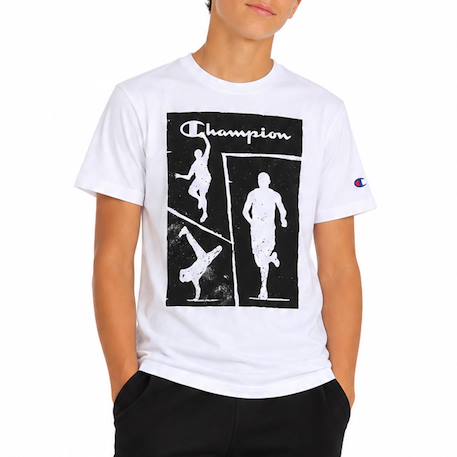 T-shirt garçon manches courtes active Noir 2 - vertbaudet enfant 